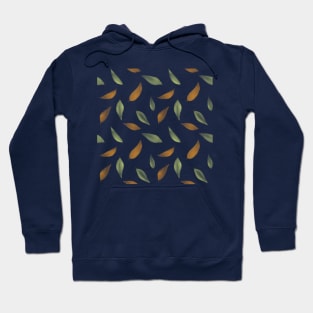 Leaf pattern Hoodie